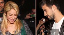Shakira y Piqué, felices en Barcelona