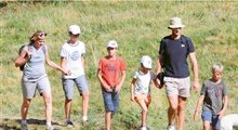 Cristina e Iñaki, con sus hijos en Baqueira Beret