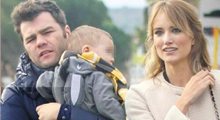 Fonsi Nieto y Alba Carrillo juntos por su hijo