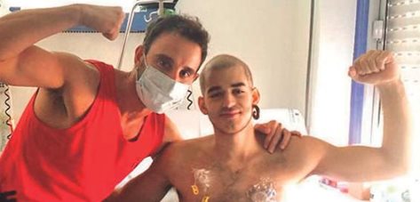 Luchó hasta el final contra la leucemia y promovió la donación de médula luciendo bíceps y una sonrisa en una popular campaña