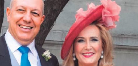 Nieves Herrero casa a su hija mayor