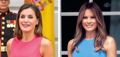 El polémico té de Letizia y Melania