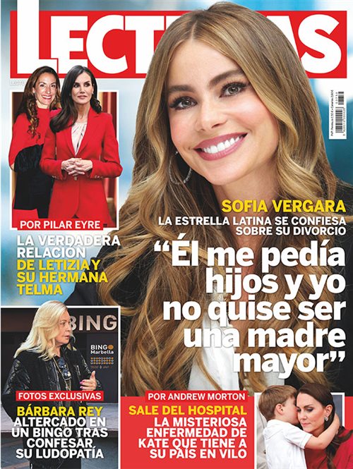 Sofia Vergara , La estrella latina se confiesa sobre su divorcio