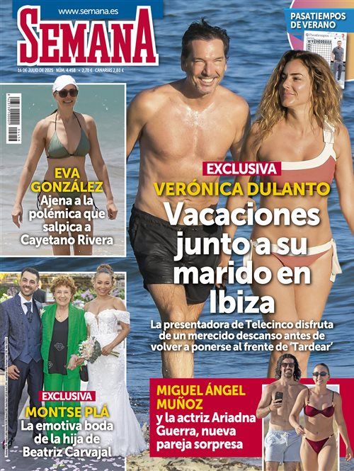 Verónica Dulanto, vacaciones junto a su marido en Ibiza